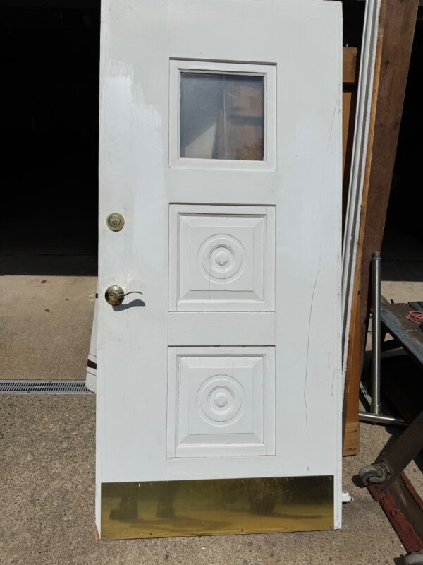 door, front entranceway, 1950's