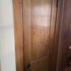 doors, 1930, set two panel interior, French, front entry and more