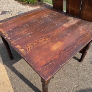 table, antique oak