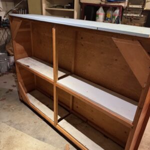 shelf storage on wheels