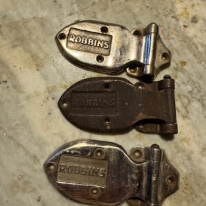 Hinge set, antique icebook