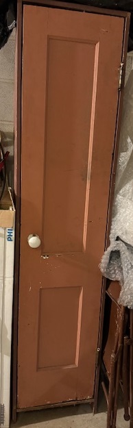 Cabinet, reclaimed wood