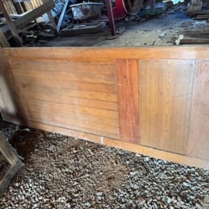 wood panels, antique, school partitions